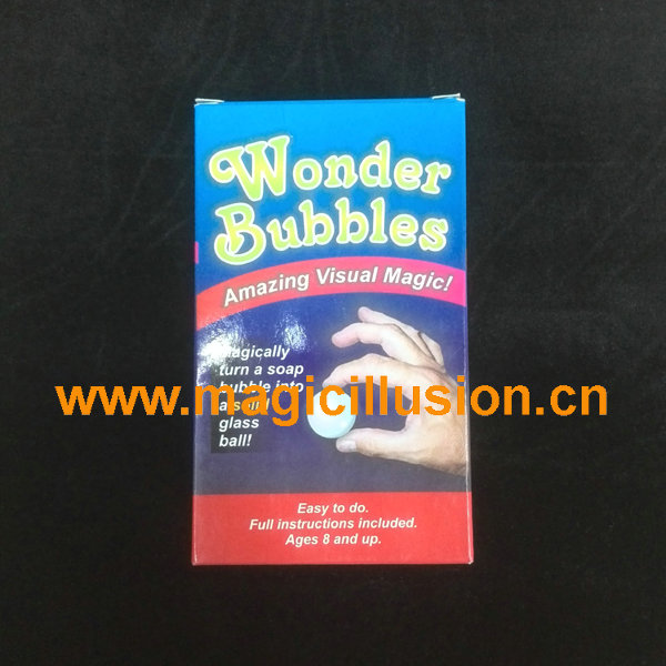 Wonder bubbles magic tricks